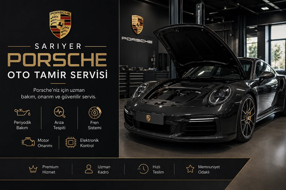 İstanbul Sarıyer Porsche Oto Tamir Servisi